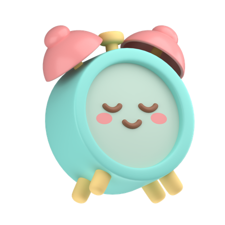 Cute Alarm  3D Icon