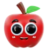 Cute Apple Emoji