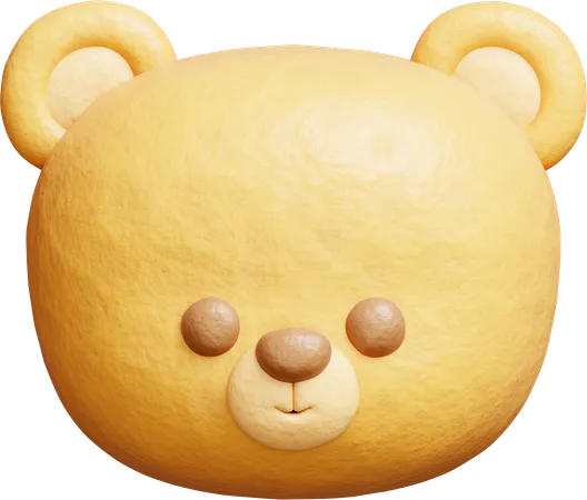 Cute Bear  3D Icon