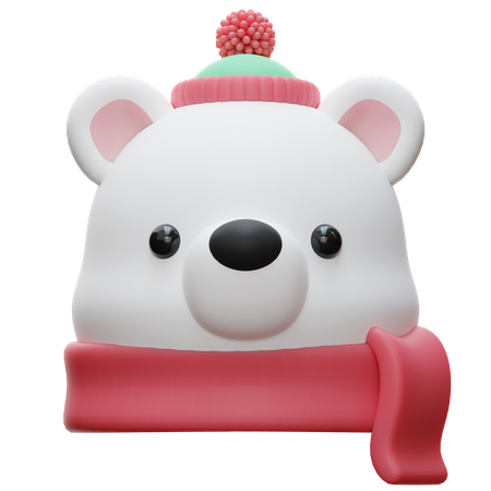 Cute Bear  3D Illustration