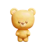 Cute Bear Character