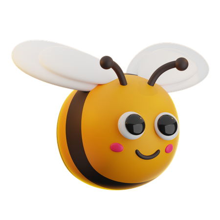 Cute Bee  3D Icon