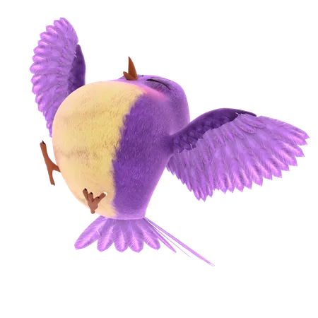 Cute Bird  3D Icon