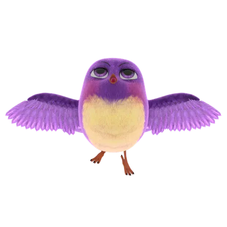 Cute Bird  3D Icon