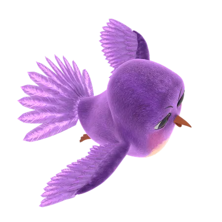 Cute Bird  3D Icon