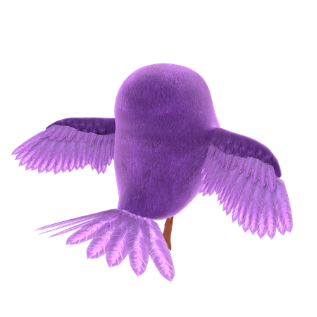 Cute Bird  3D Icon