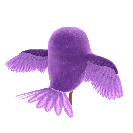 Cute Bird  3D Icon