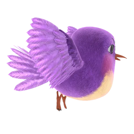 Cute Bird  3D Icon