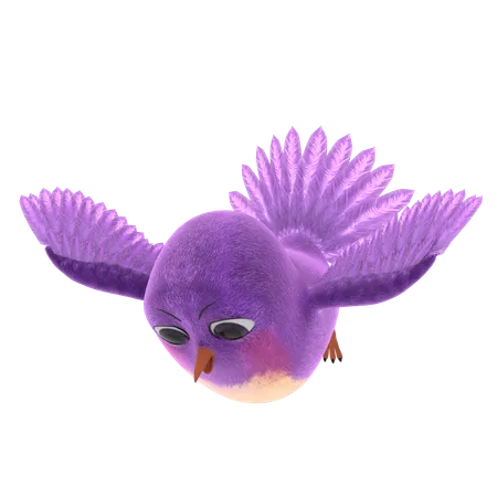 Cute Bird  3D Icon