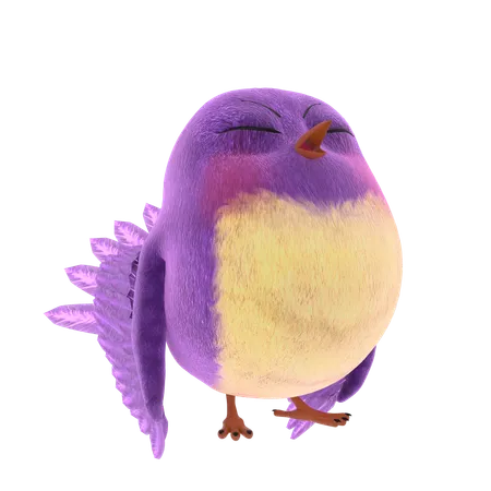 Cute Bird  3D Icon