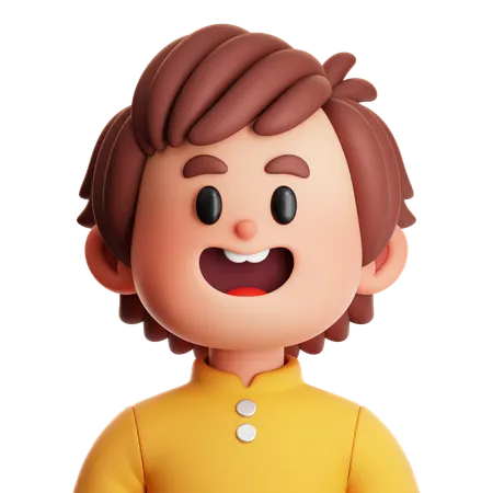 CUTE BOY MUSLIM  3D Icon