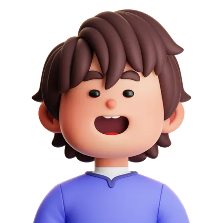 CUTE BOY MUSLIM  3D Icon
