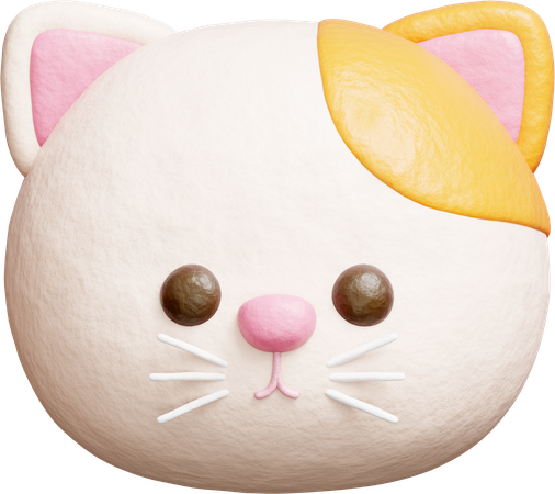 Cute Cat  3D Icon