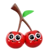 Cute Cherries Emoji