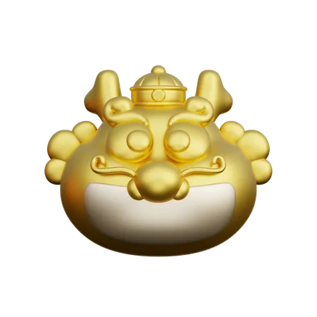 3 D Cute Chinese Dragon 3D Icon