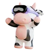 Cute Cow Using VR Glasses