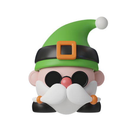 Cute Elf  3D Icon