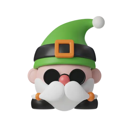 Cute Elf  3D Icon