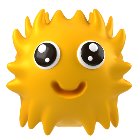 Cute Emoji  3D Icon