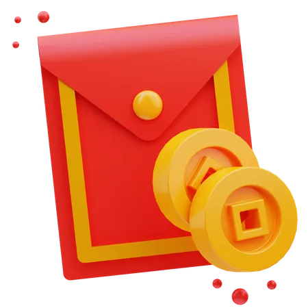 Cute Envelope  3D Icon