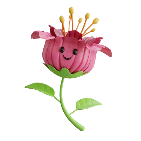 Cute Flower  3D Icon