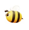 Cute Flying Bee