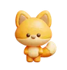 Cute Fox Character