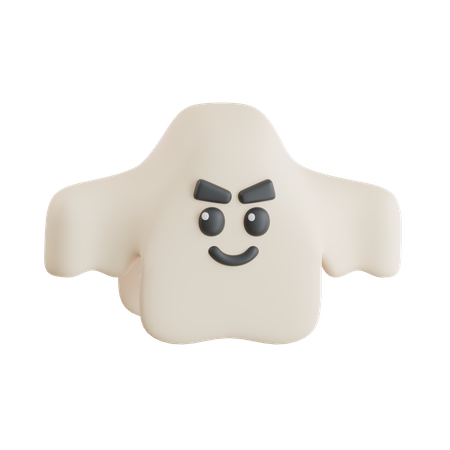 Cute Ghost  3D Icon