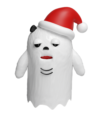 Cute Ghost  3D Icon