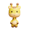 Cute Giraffe Character