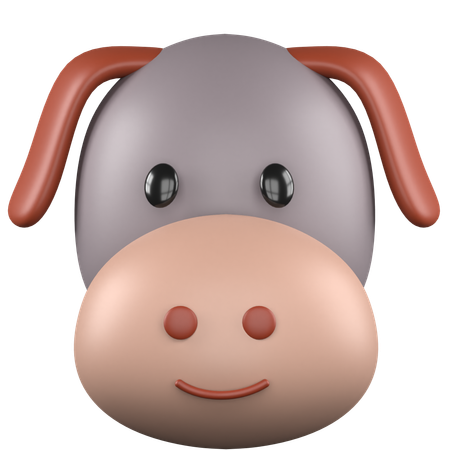 Cute Horse  3D Icon