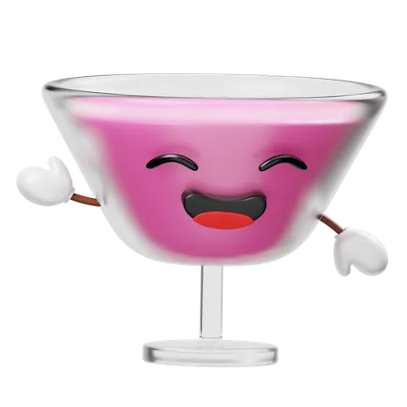 Cute Juice  3D Icon