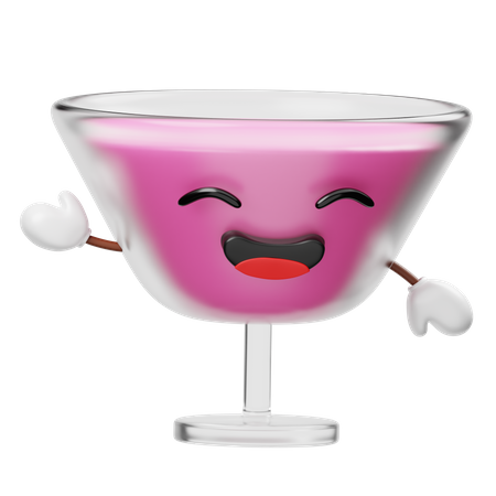 Cute Juice 3D Icon