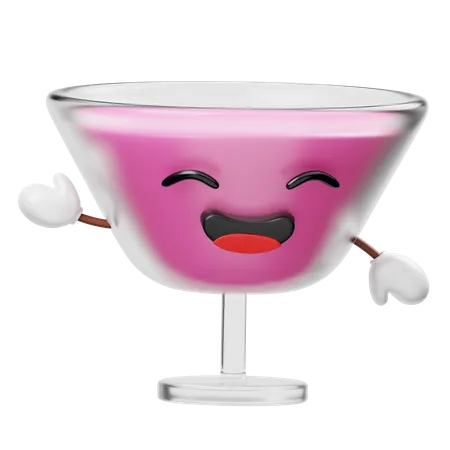 Cute Juice 3D Icon
