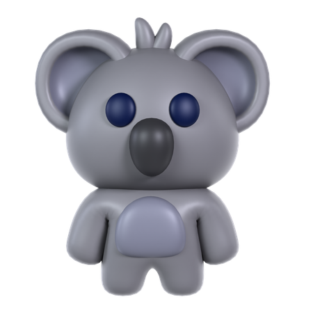 Cute Koala  3D Icon