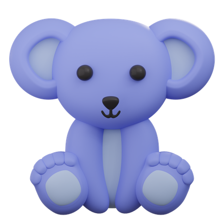 Cute Koala  3D Icon