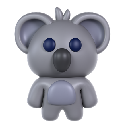 Cute Koala  3D Icon