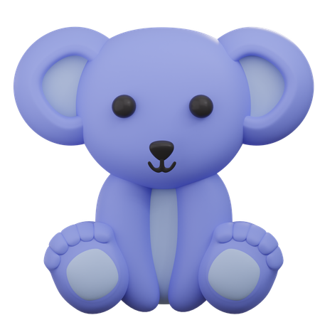 Cute Koala  3D Icon