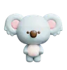 Cute Koala Character