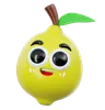 Cute Lemon Emoji
