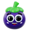 Cute Mangosteen Emoji
