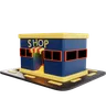 Cute Miniature Shop Model