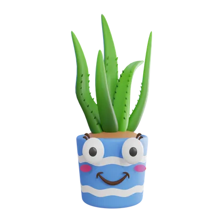 Cute Plant  3D Icon