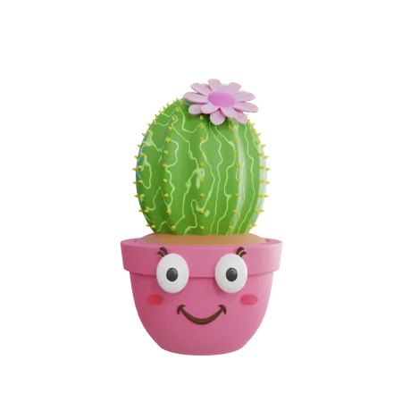 Cute Plant  3D Icon