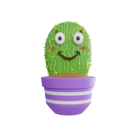 Cute Plant  3D Icon