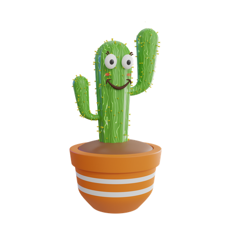 Cute Plant  3D Icon