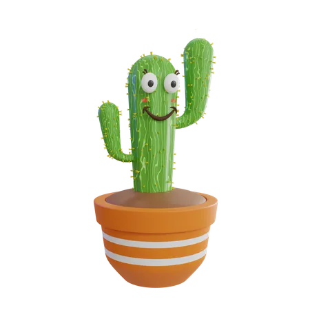 Cute Plant  3D Icon