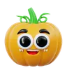 Cute Pumpkin Emoji