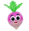 Cute Radish Emoji
