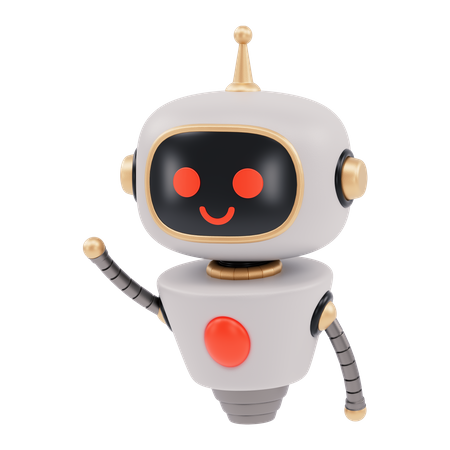 cute robot illustration